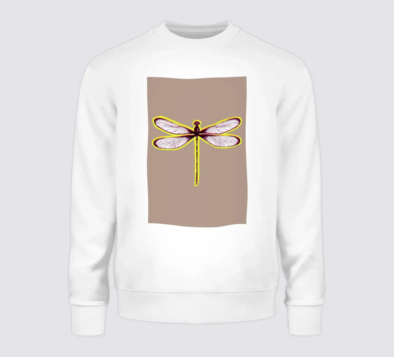 BLURRED DRAGONFLY felpa da LAUSEMIA DESIGN STUDIO