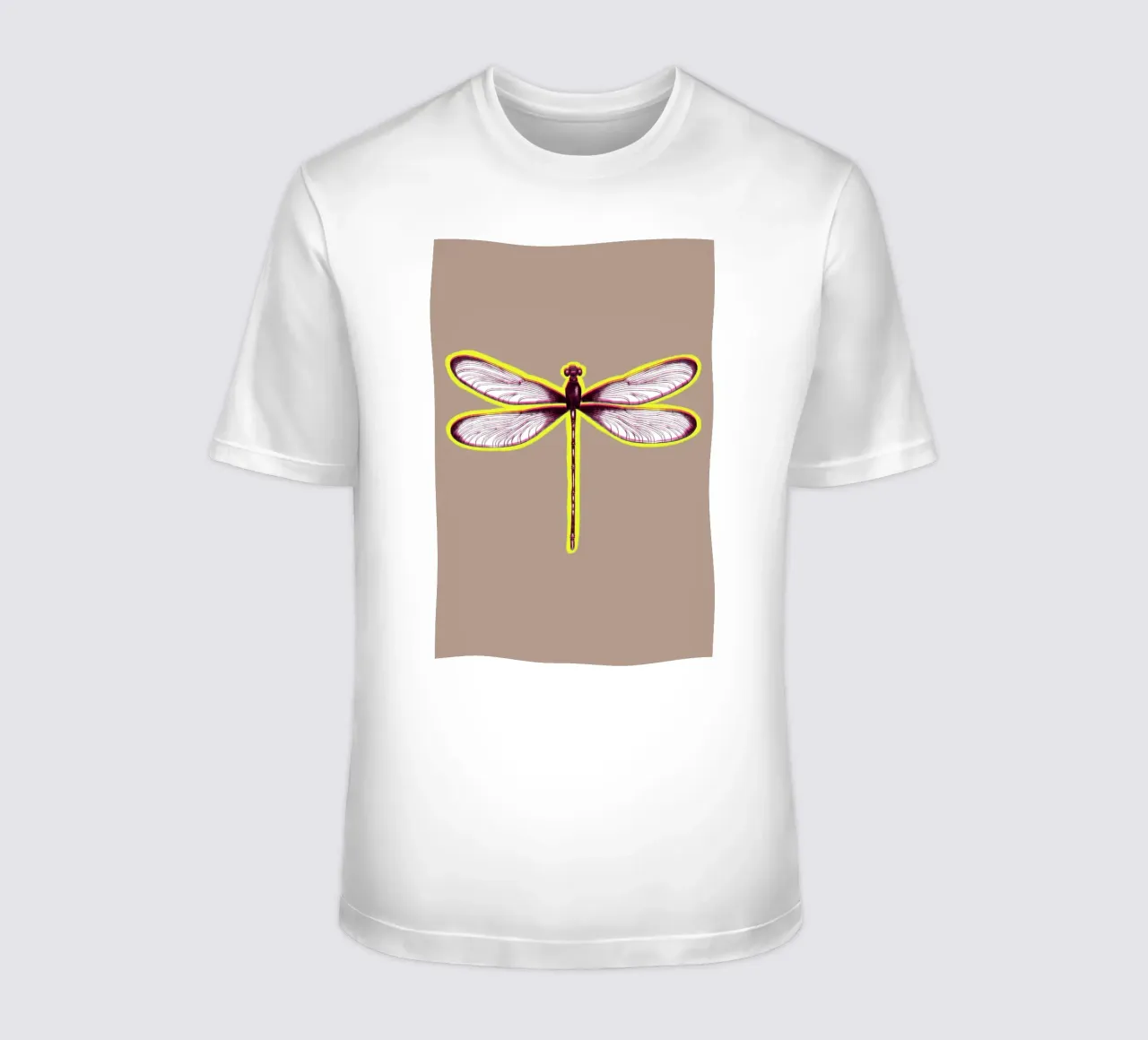 BLURRED DRAGONFLY t-shirt da LAUSEMIA DESIGN STUDIO