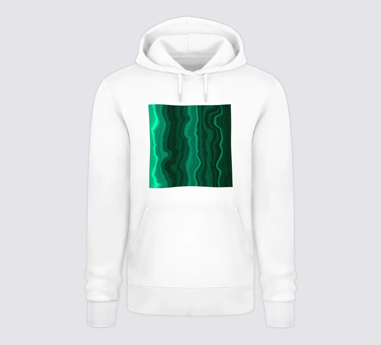 Malaquita Textura 04 sudadera con capucha de Gemstone Textures