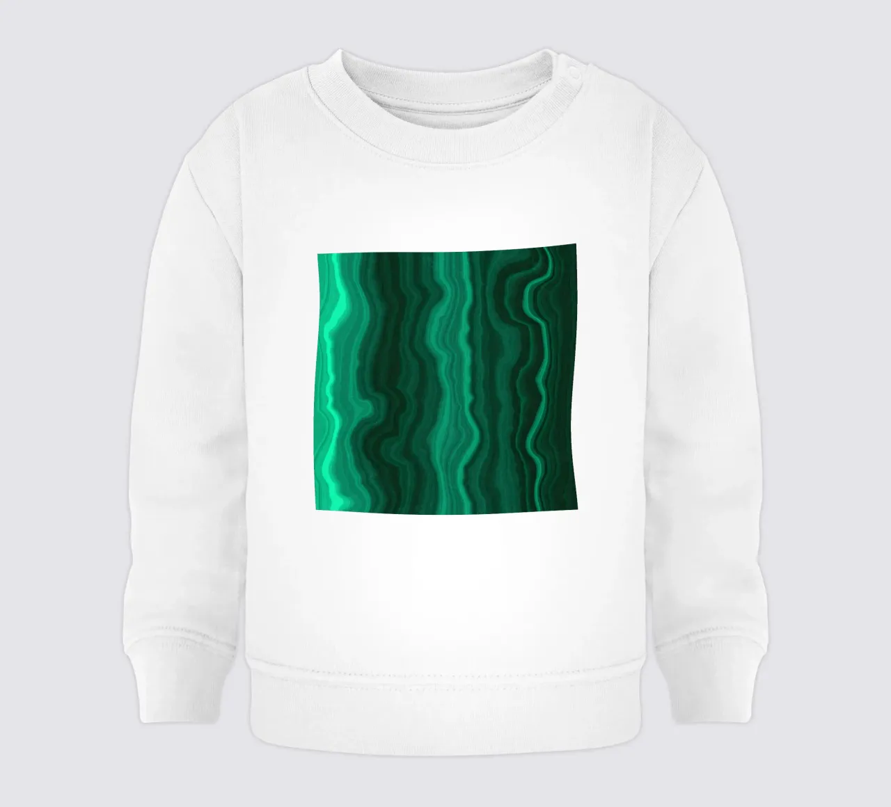 Texture malachite 04 felpa neonato da Gemstone Textures