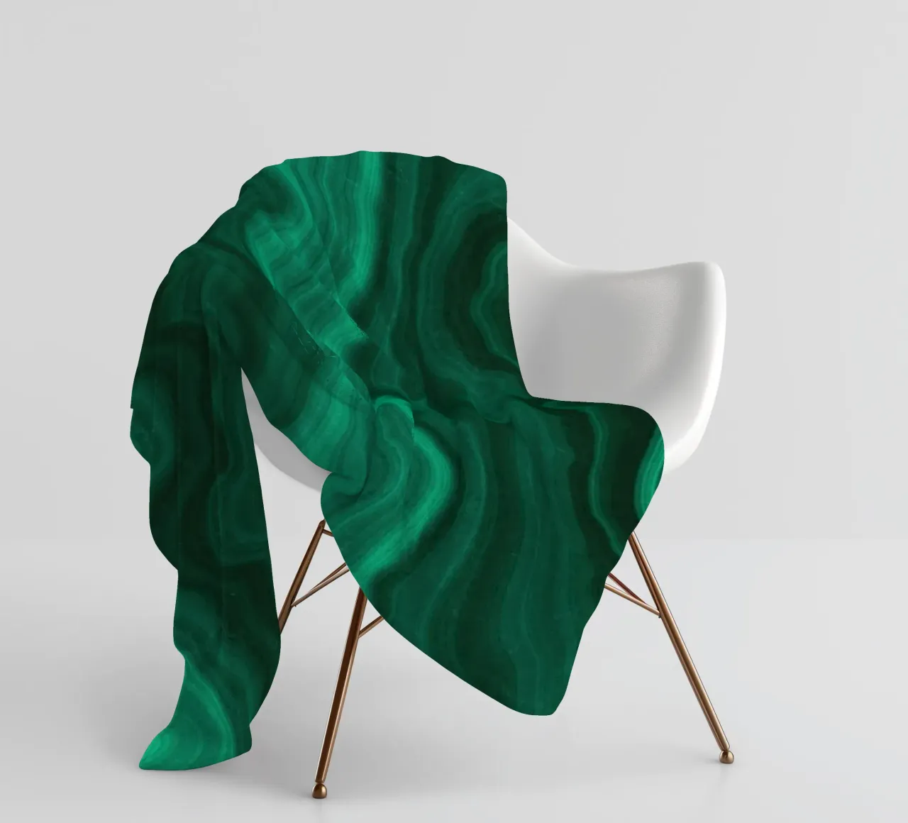 Texture malachite 04 coperta in pile da Gemstone Textures