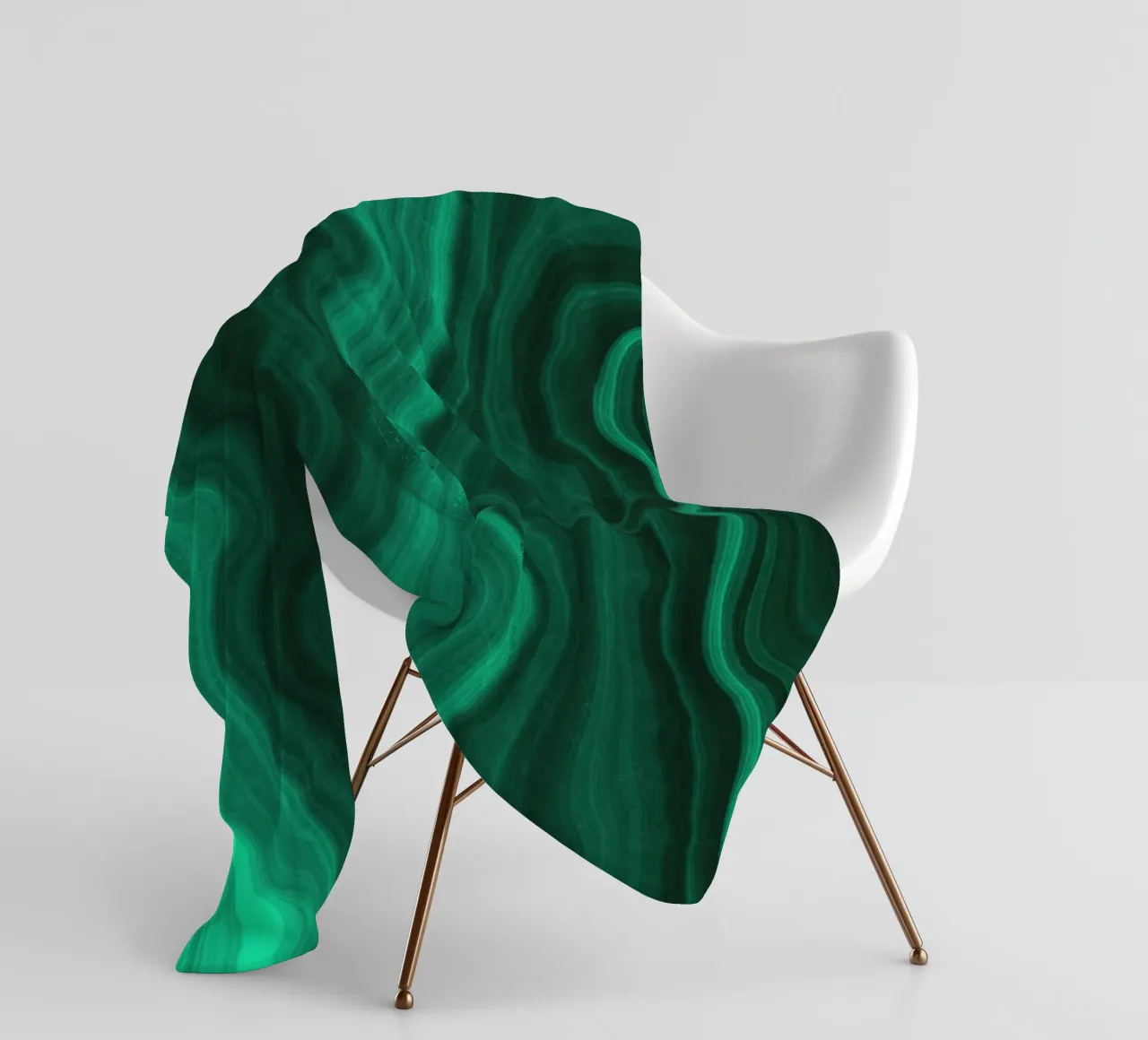 Texture malachite 04 coperta in pile da Gemstone Textures