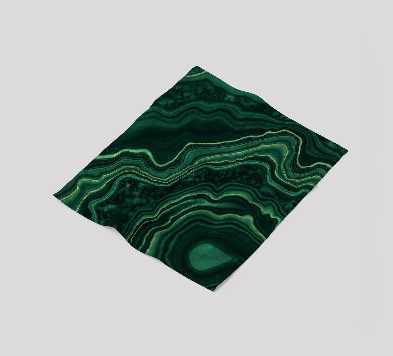 Texture malachite 05 coperta in pile da Gemstone Textures