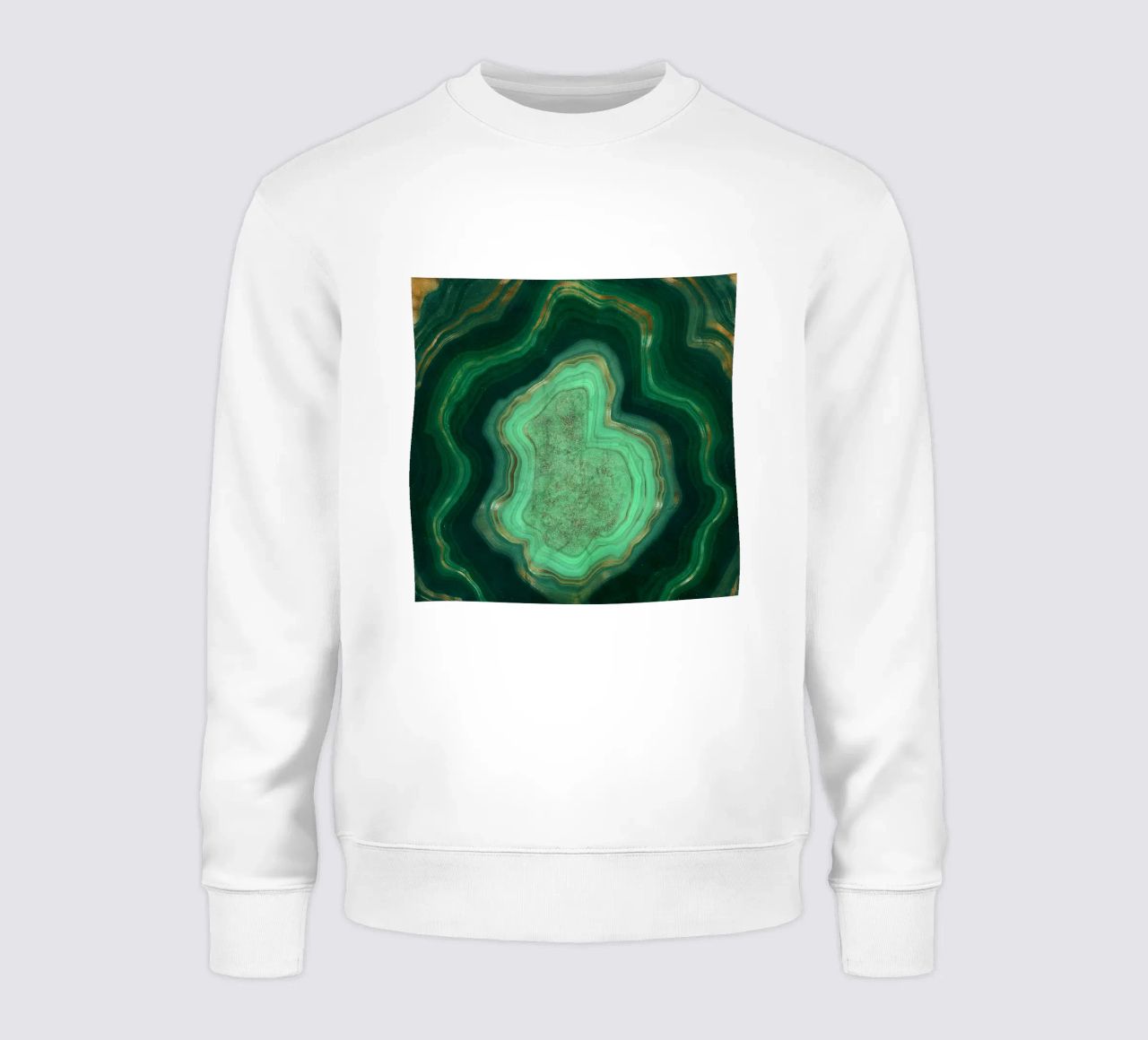 Texture malachite 06 felpa da Gemstone Textures