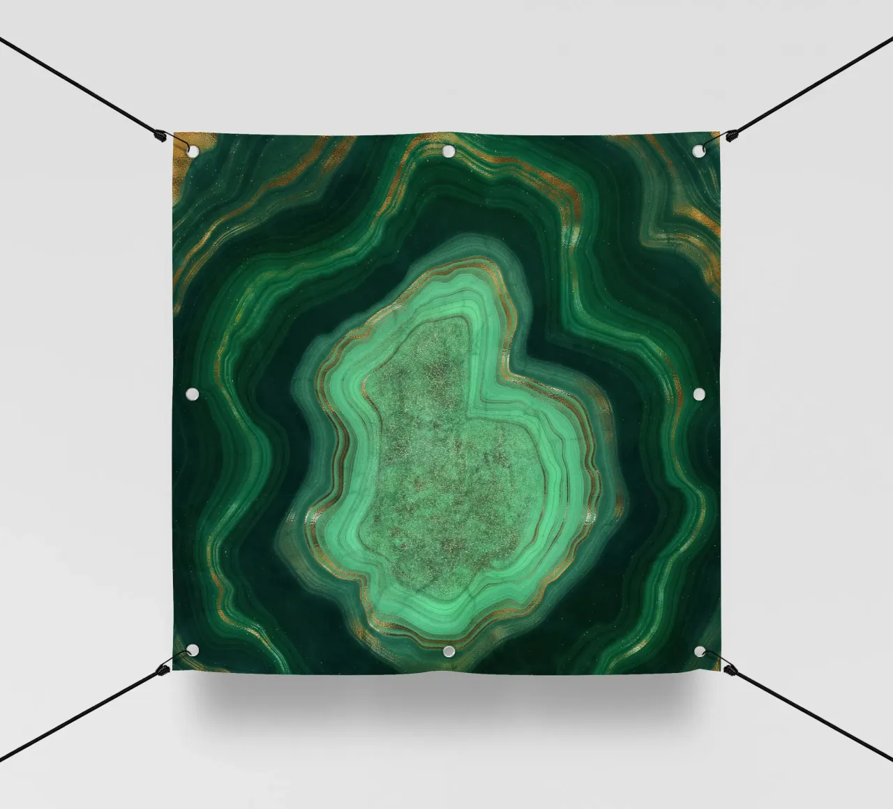 Malaquita Textura 06 lonas publicitarias de Gemstone Textures