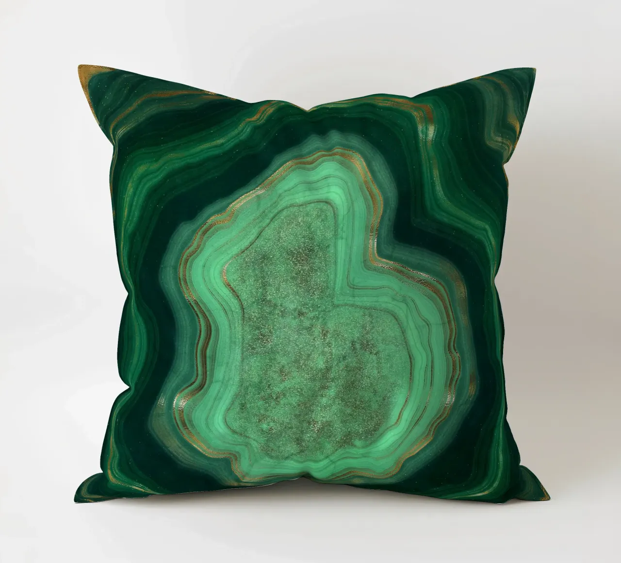 Texture malachite 06 cuscino da Gemstone Textures