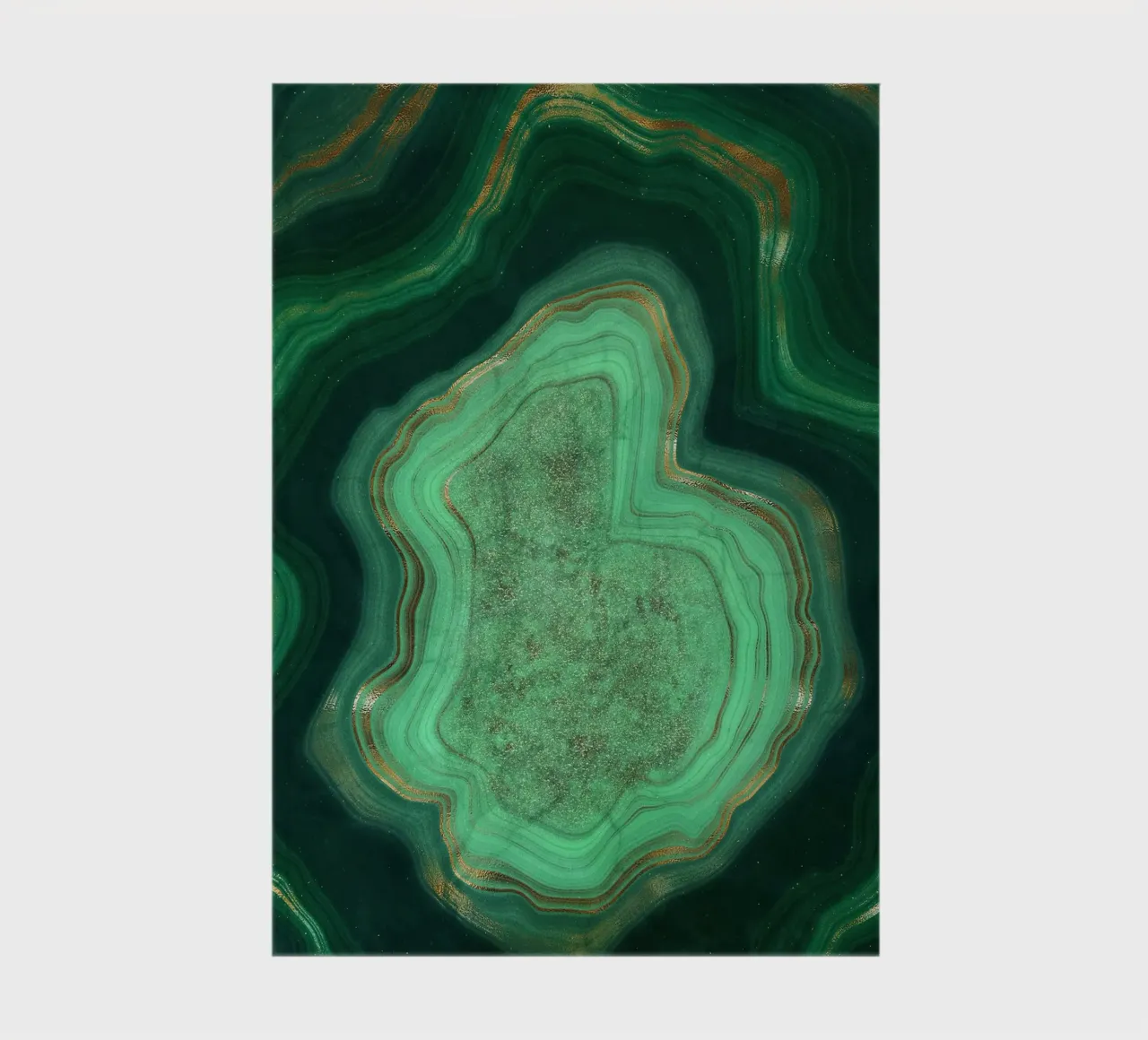 Malachite Texture 06 notebook by Gemstone Textures