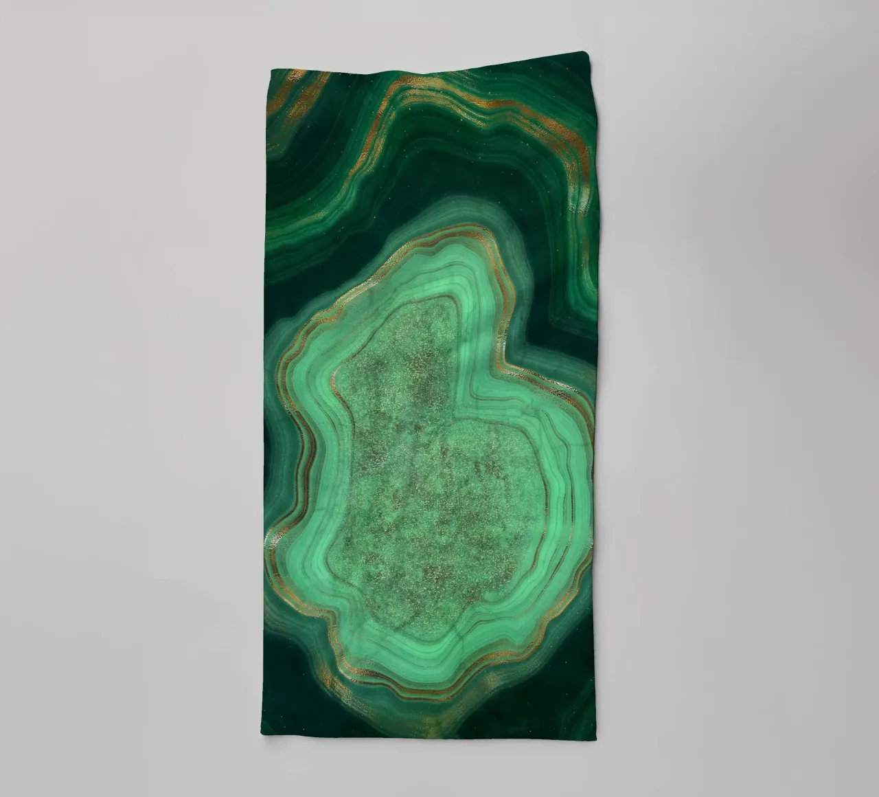 Texture malachite 06 asciugamano da bagno da Gemstone Textures