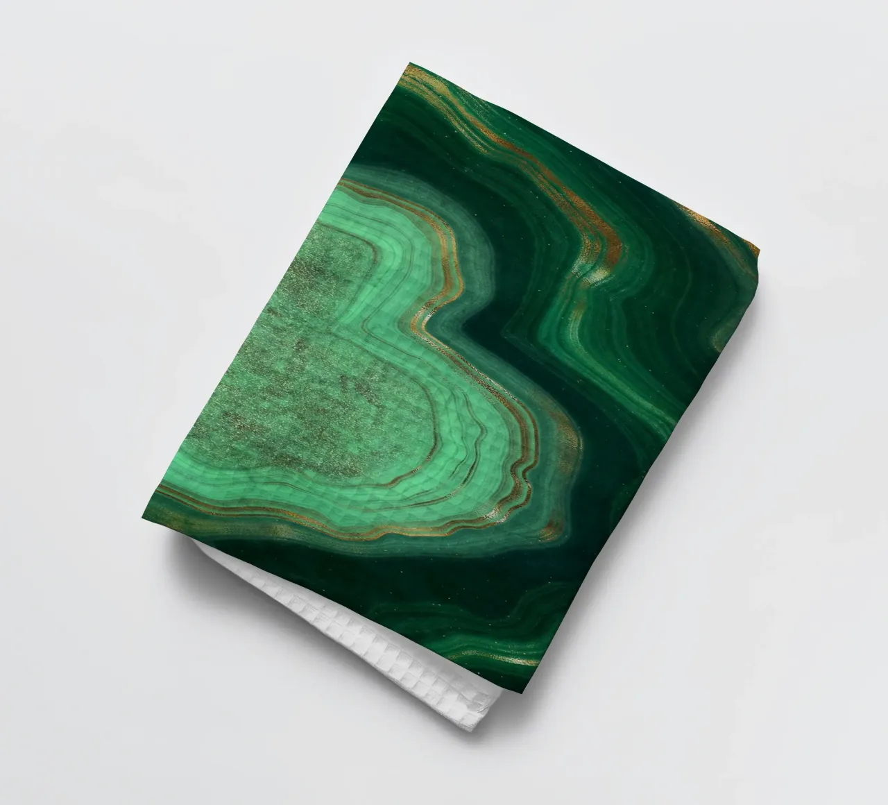 Texture malachite 06 canovaccio da cucina da Gemstone Textures