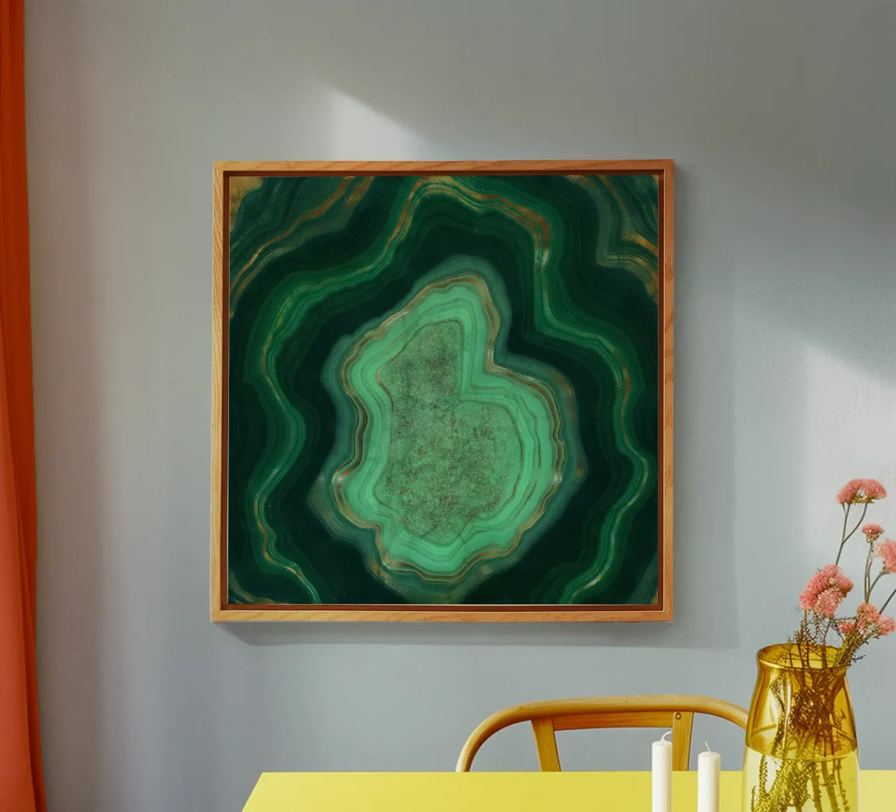 Texture malachite 06 plexiglass da Gemstone Textures
