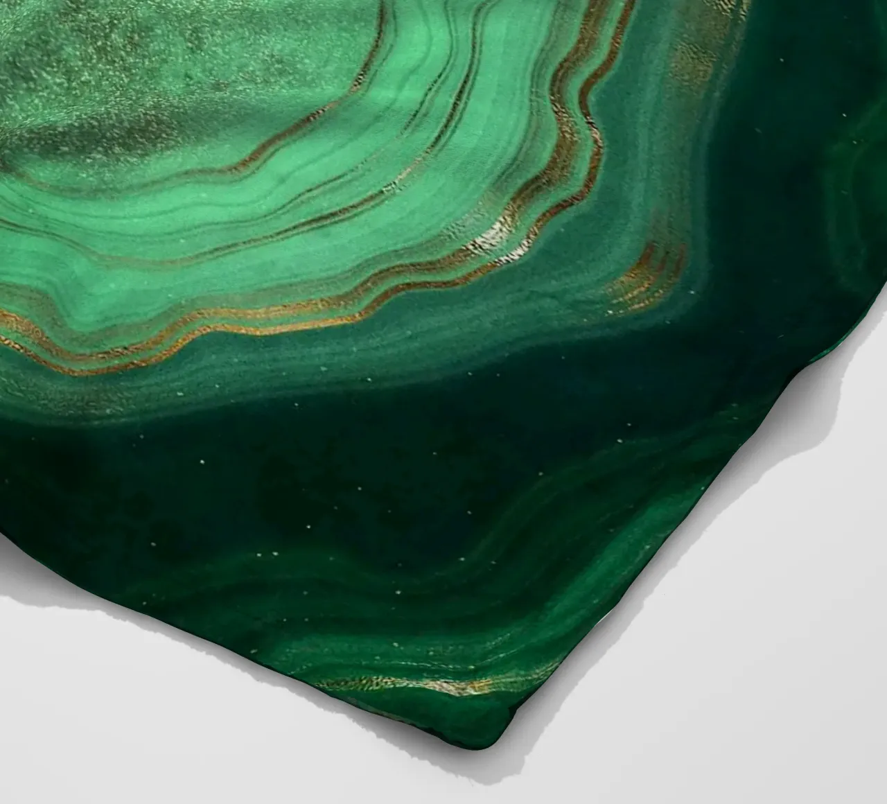 Texture malachite 06 coperta in pile da Gemstone Textures