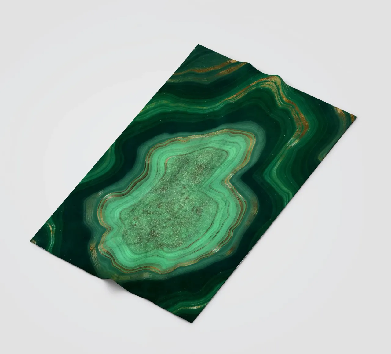 Texture malachite 06 coperta in pile da Gemstone Textures
