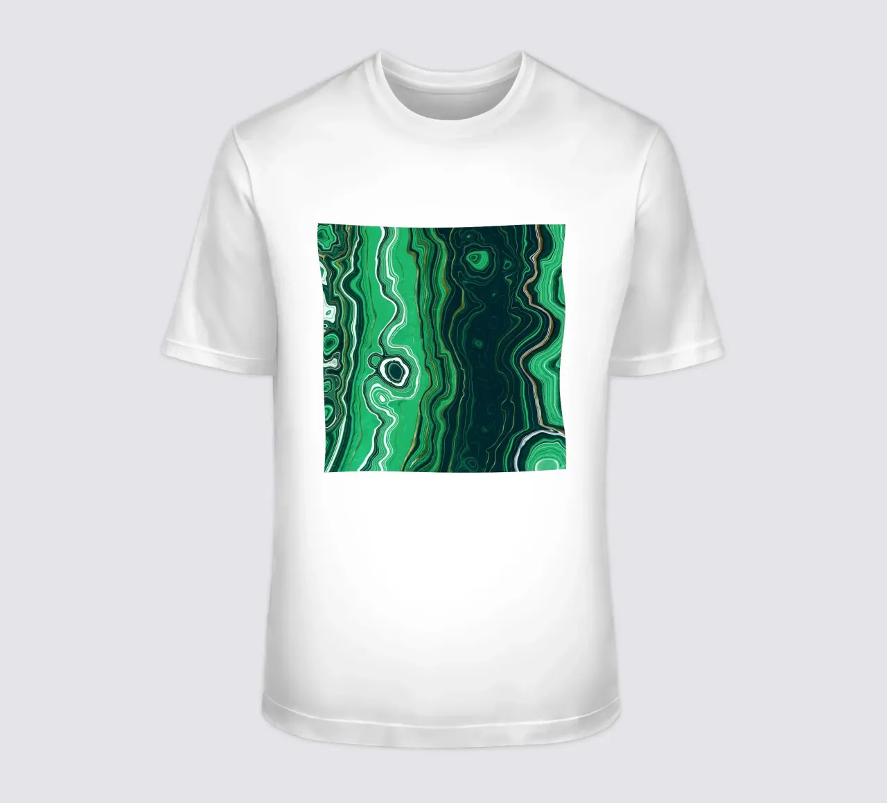 Texture malachite 07 t-shirt da Gemstone Textures