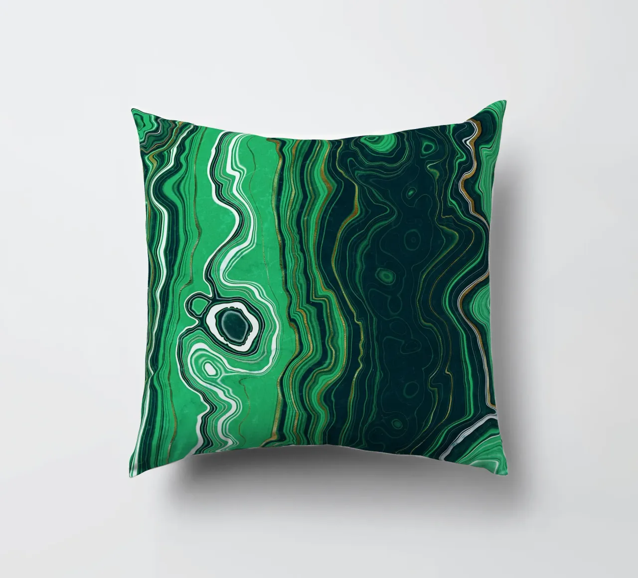 Texture malachite 07 cuscino da Gemstone Textures