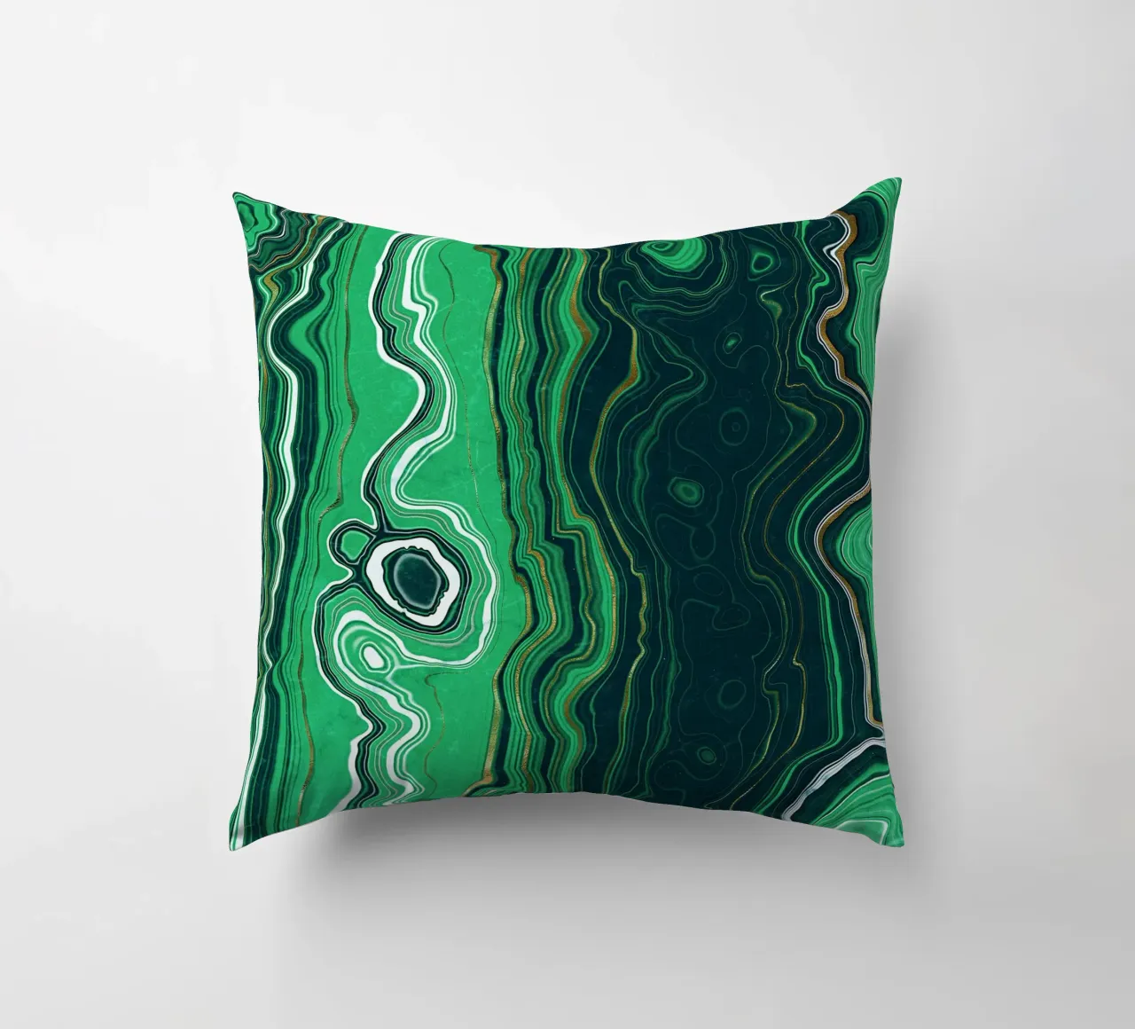 Texture malachite 07 cuscino da Gemstone Textures
