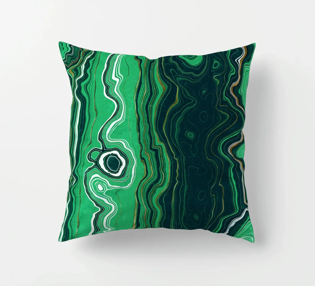 Texture malachite 07 cuscino da Gemstone Textures
