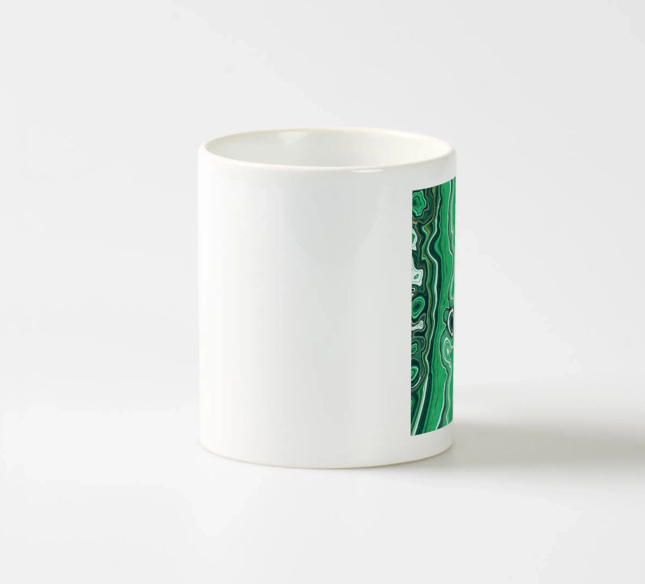Texture malachite 07 tazza in ceramica da Gemstone Textures