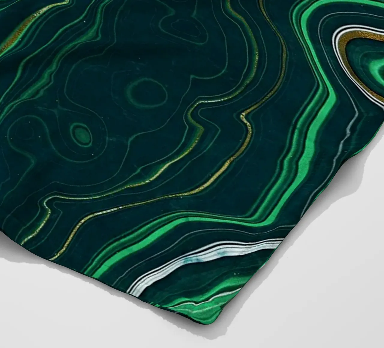 Texture malachite 07 coperta in pile da Gemstone Textures