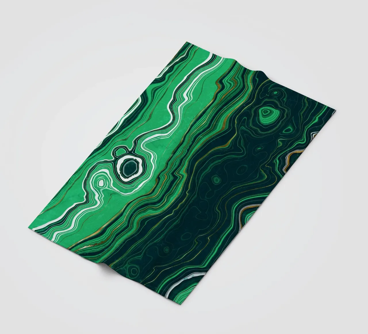 Texture malachite 07 coperta in pile da Gemstone Textures
