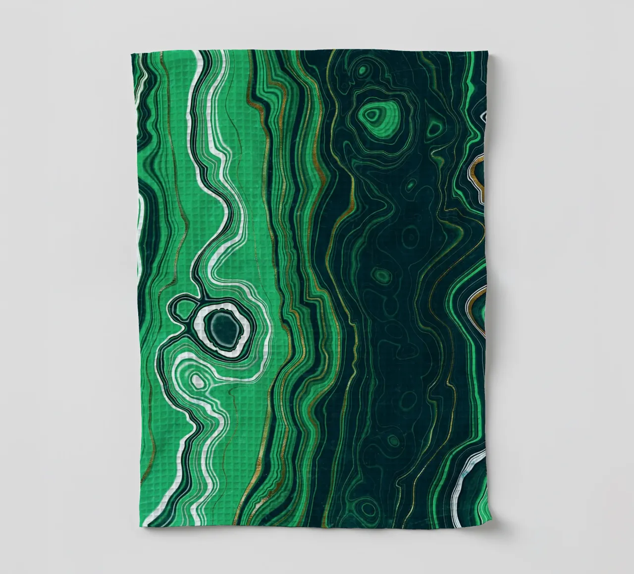 Texture malachite 07 canovaccio da cucina da Gemstone Textures