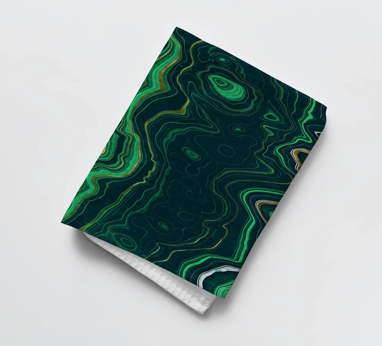 Texture malachite 07 canovaccio da cucina da Gemstone Textures