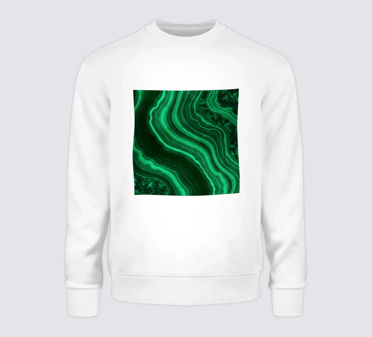 Texture malachite 08 felpa da Gemstone Textures