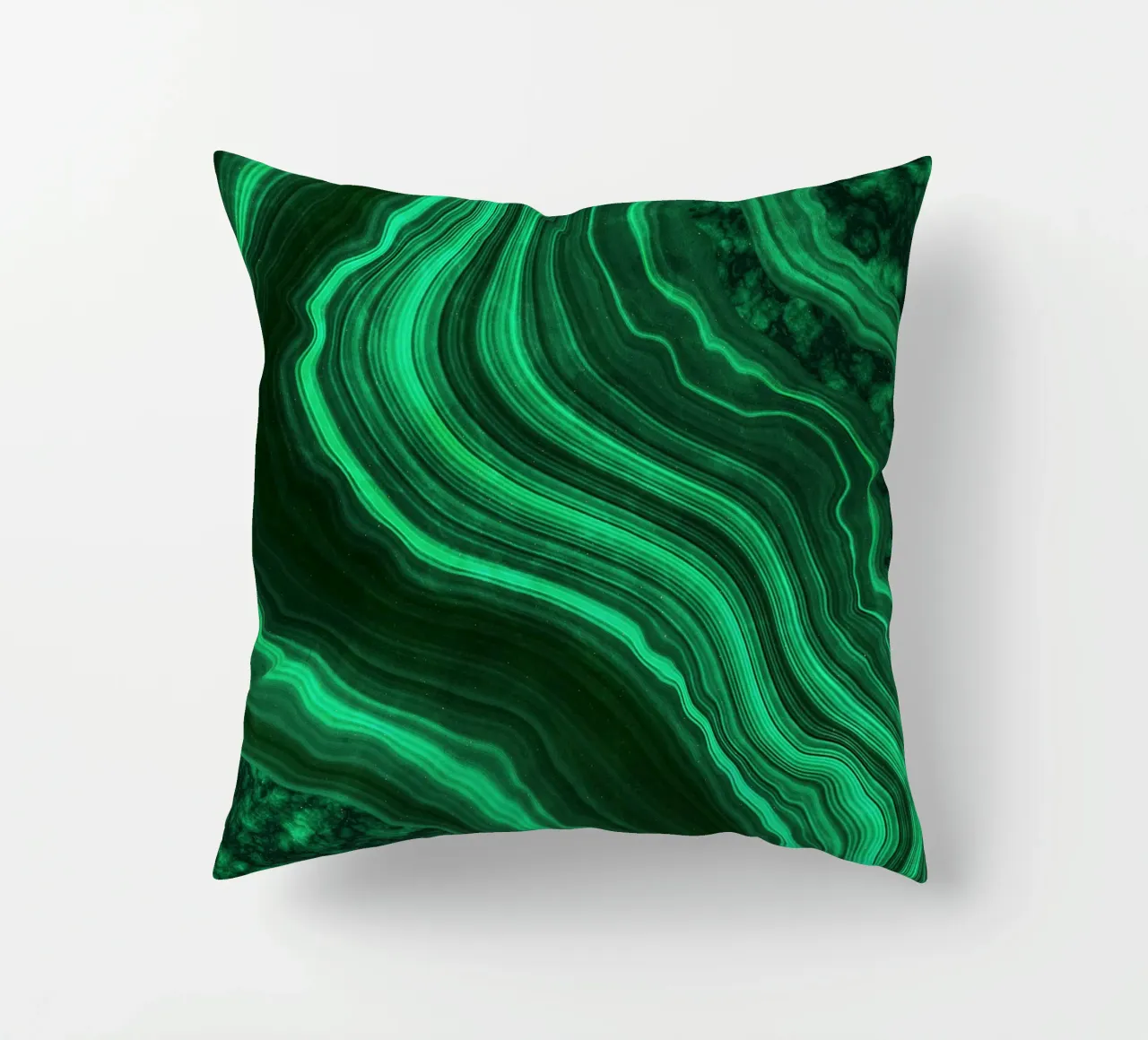 Texture malachite 08 cuscino da Gemstone Textures