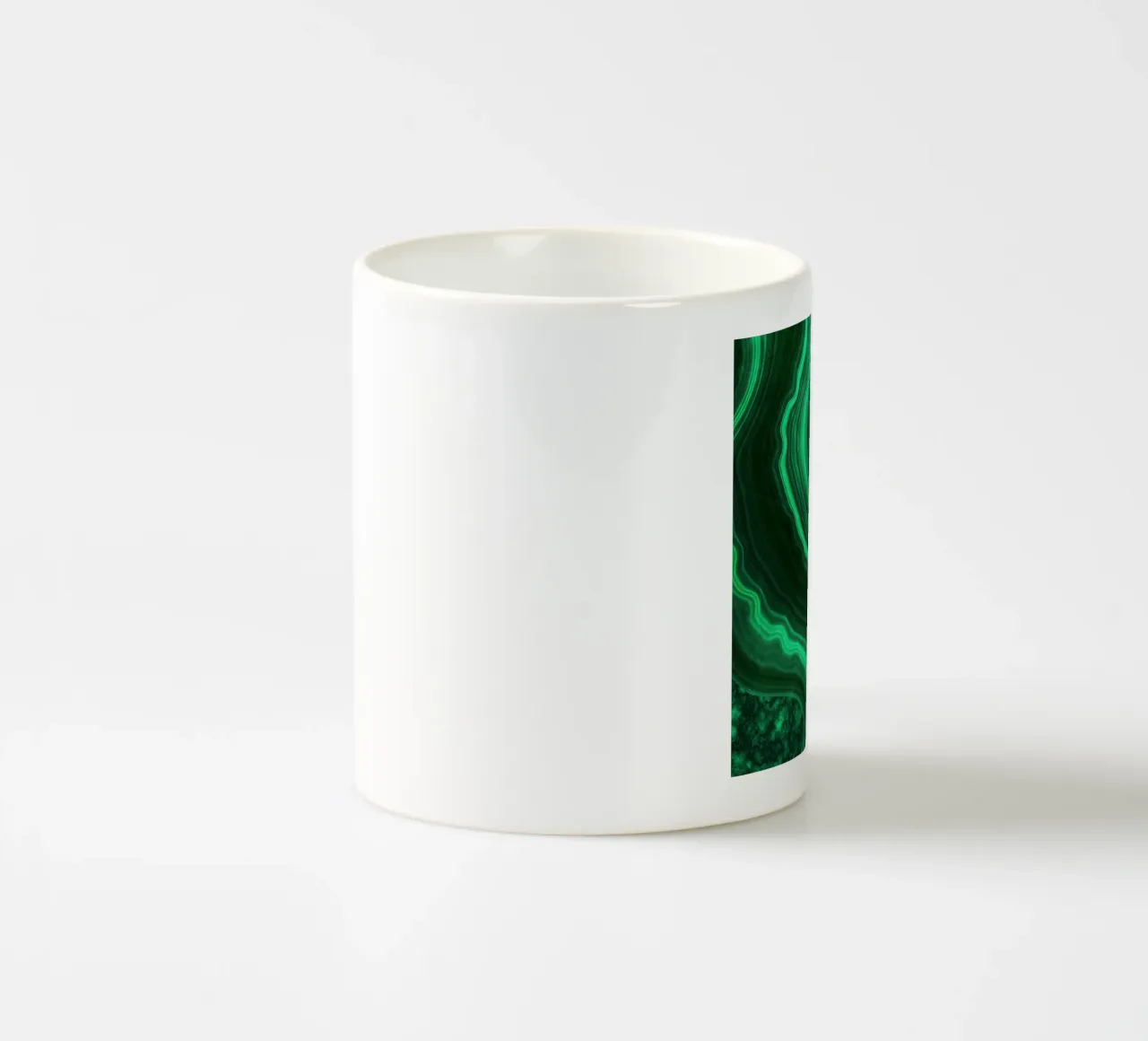Texture malachite 08 tazza in ceramica da Gemstone Textures