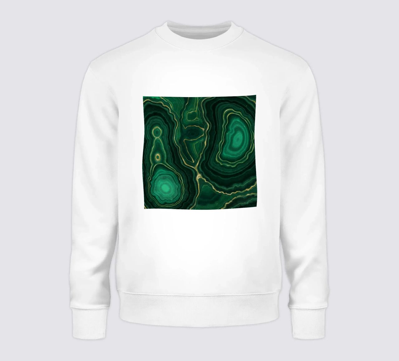 Texture malachite 09 felpa da Gemstone Textures