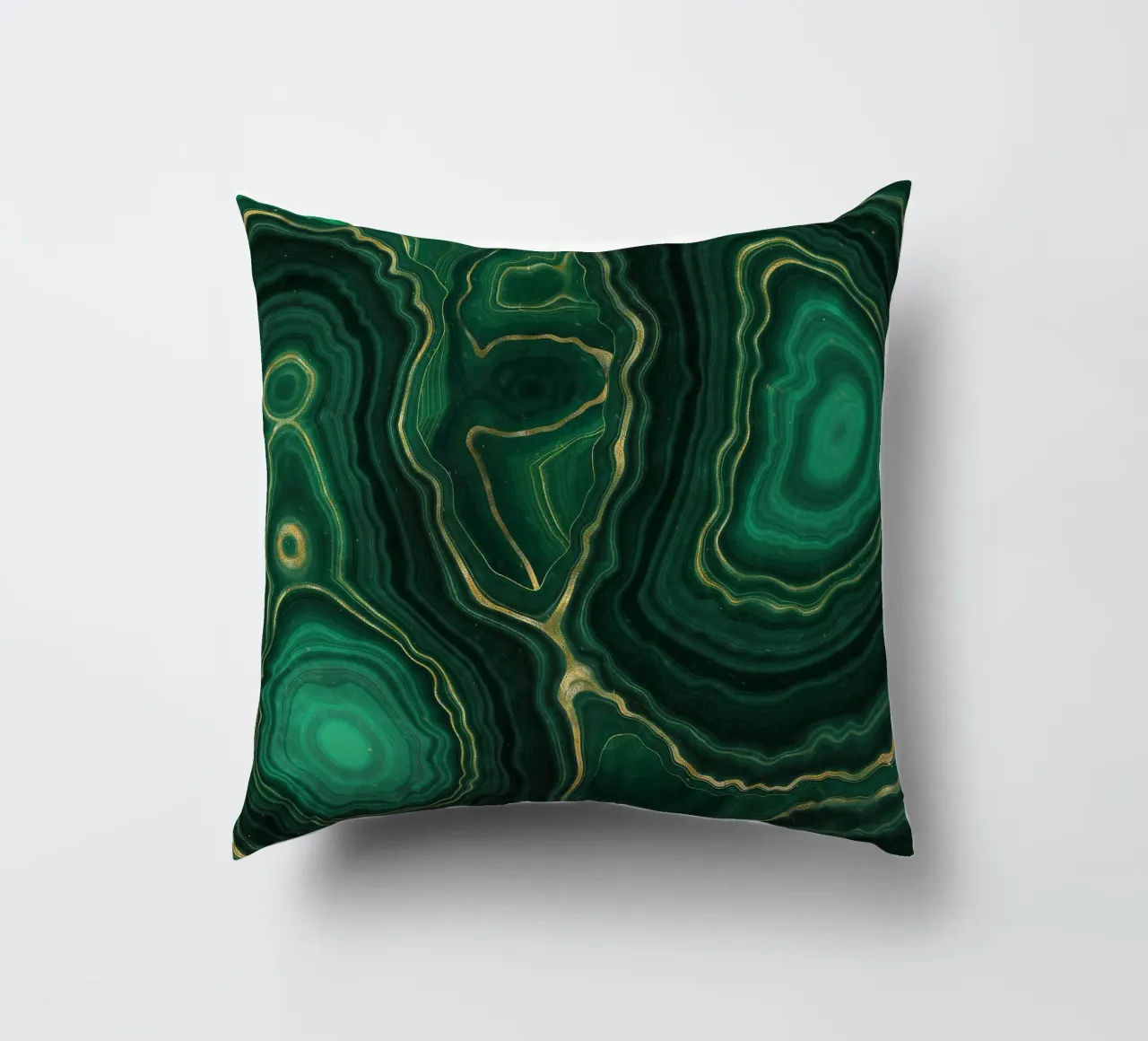 Texture malachite 09 cuscino da Gemstone Textures