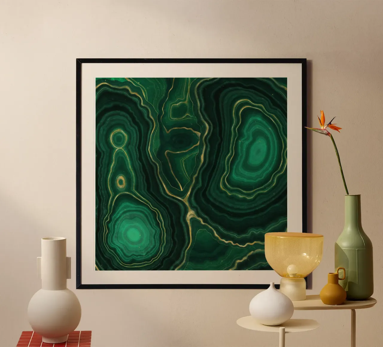 Texture malachite 09 carta hahnemühle da Gemstone Textures