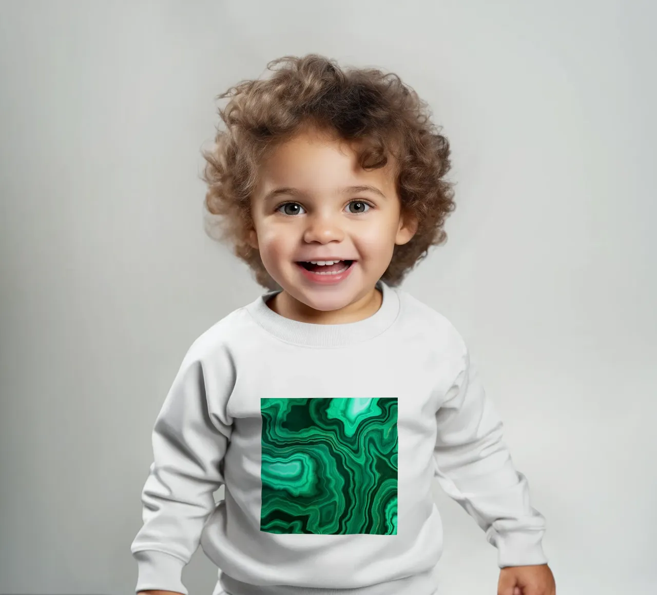 Texture malachite 10 felpa neonato da Gemstone Textures