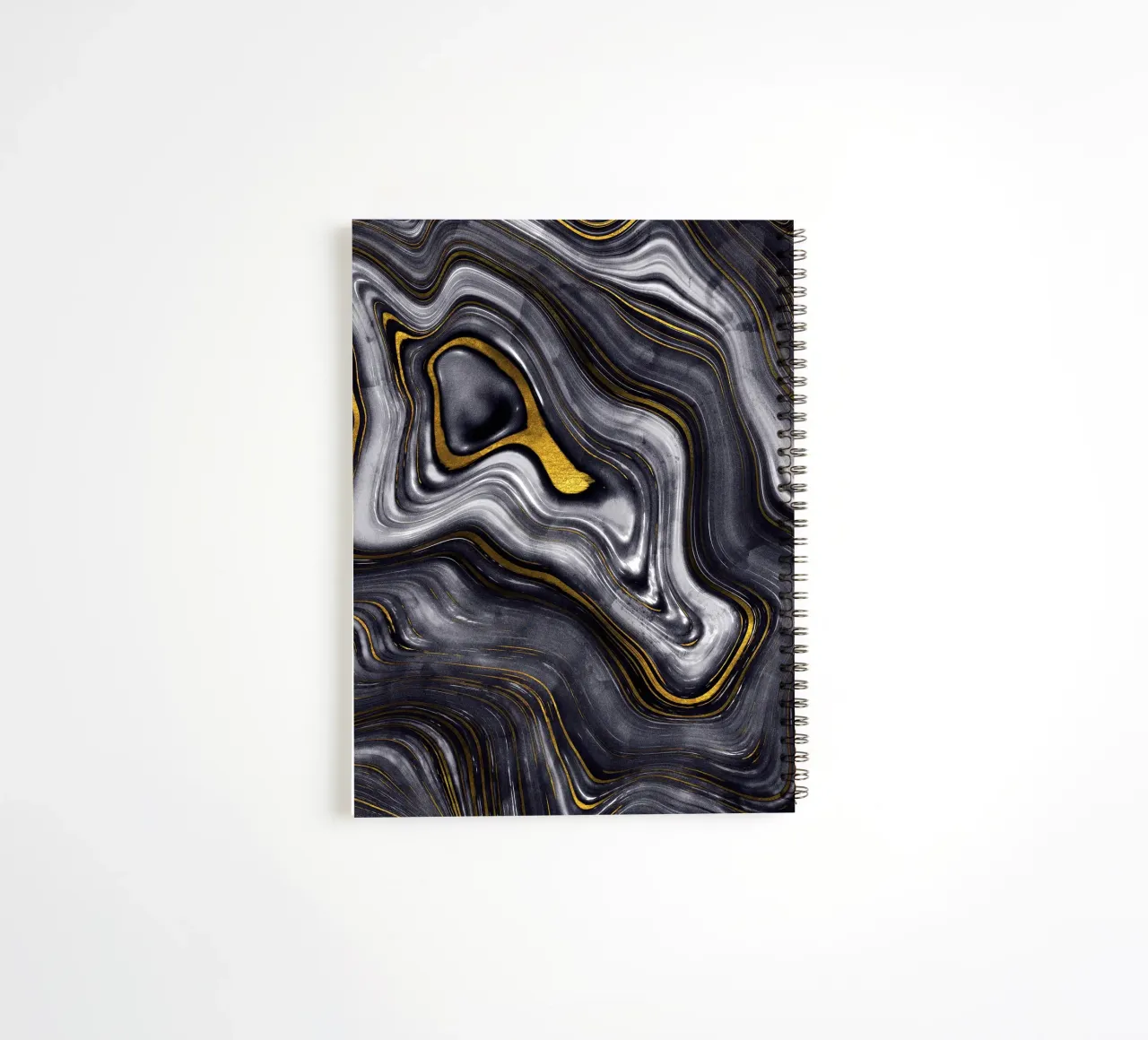 Agate Texture 02 spiral notebook by Gemstone Textures