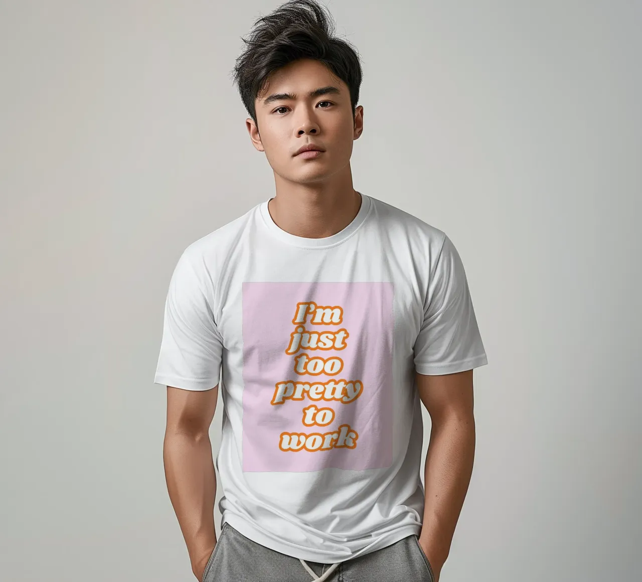 Ich bin einfach zu hübsch, um zu arbeiten T-Shirt von Coquette Club