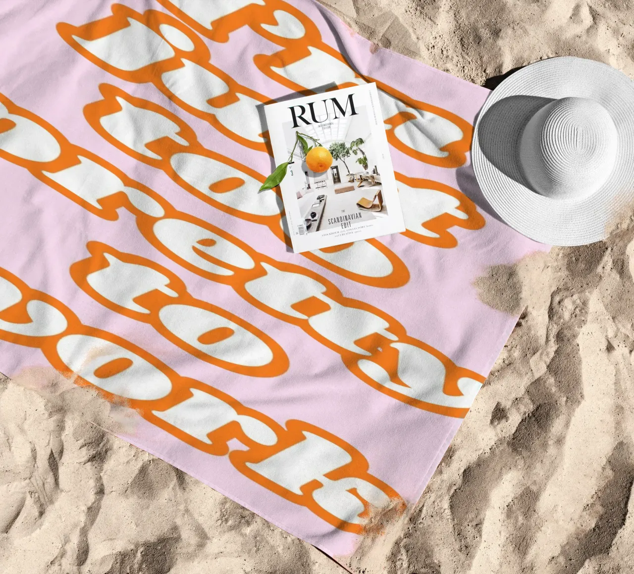 I'm Just Too Pretty To Work beach towel by Coquette Club