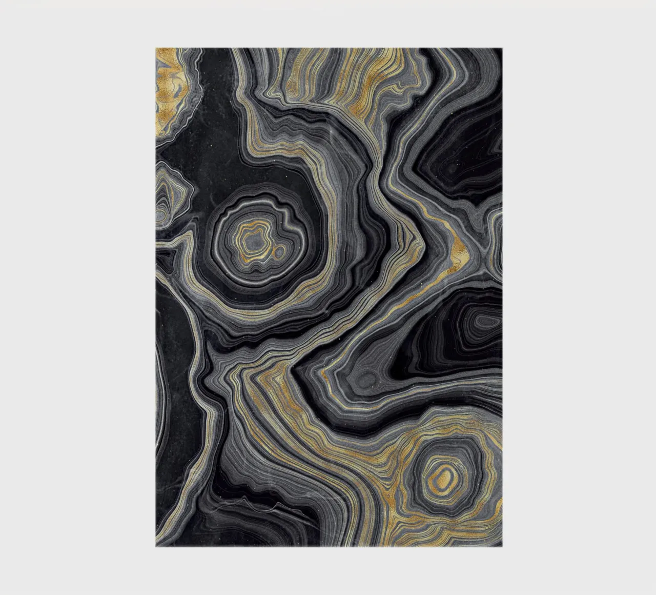 Agate Texture 05 notebook by Gemstone Textures