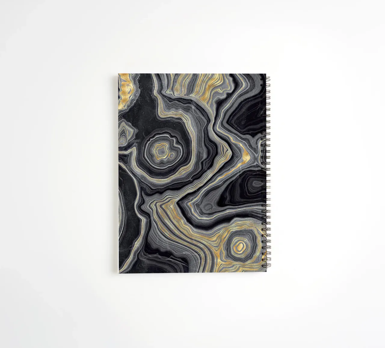 Agate Texture 05 spiral notebook by Gemstone Textures