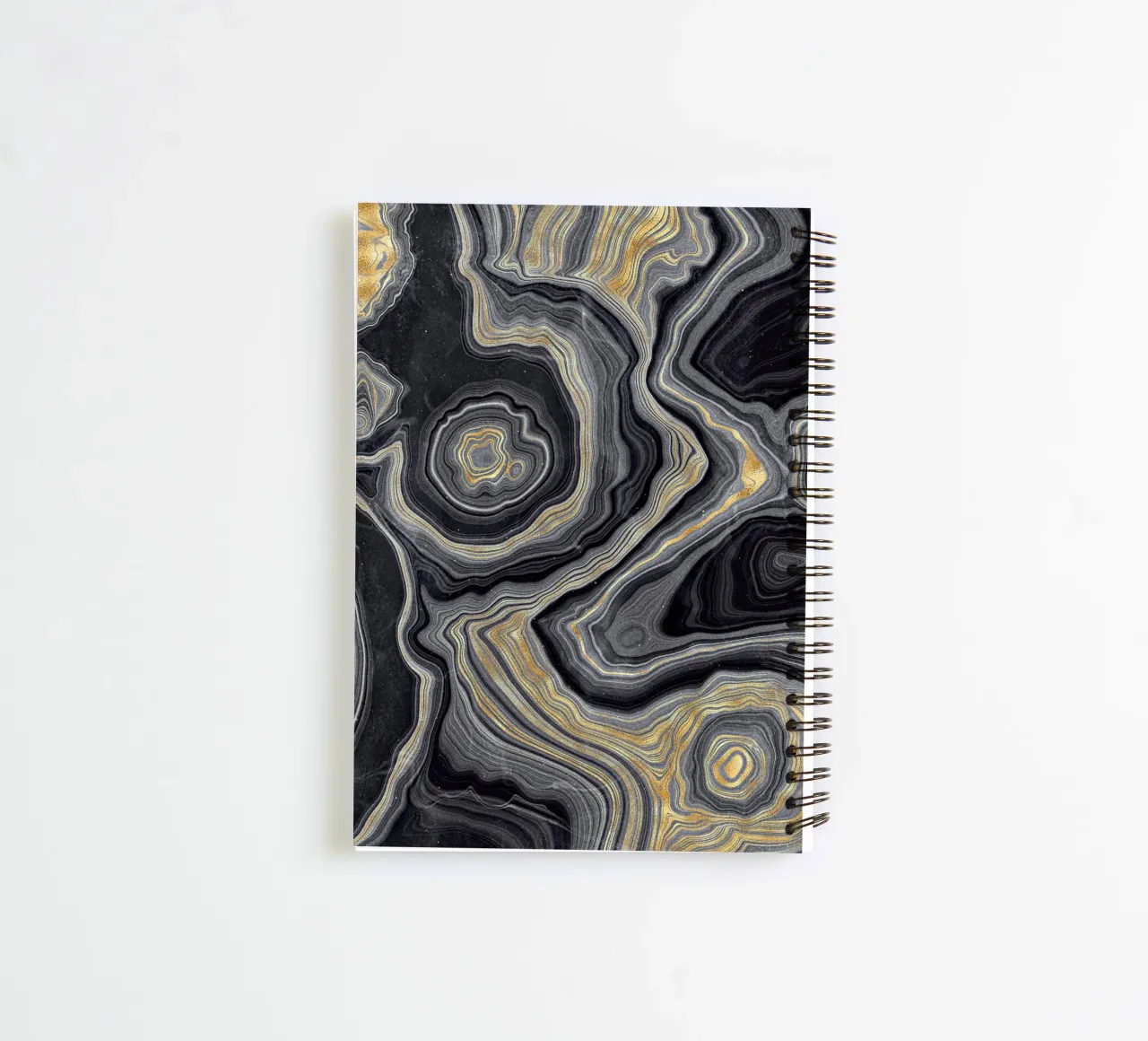 Agate Texture 05 spiral notebook by Gemstone Textures