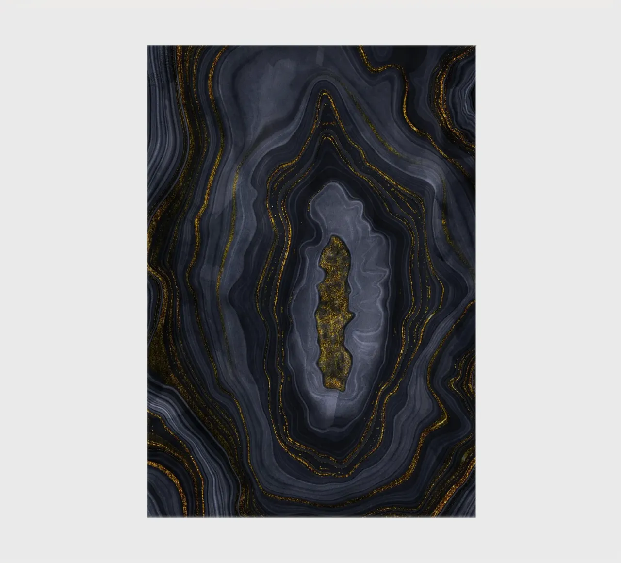 Agate Texture 09 notebook by Gemstone Textures
