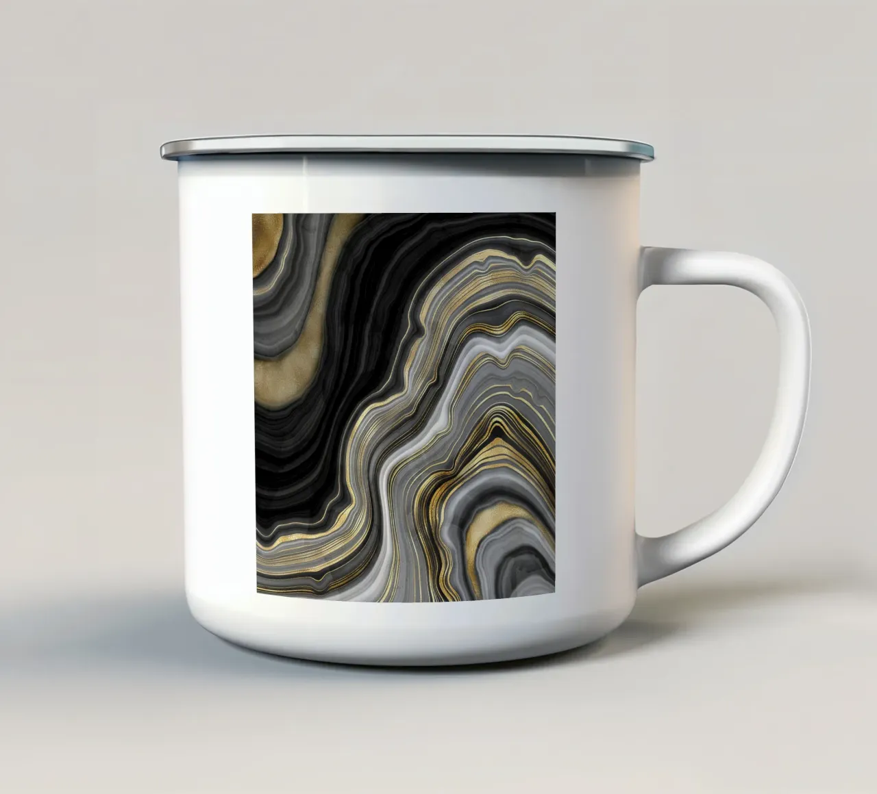 Texture agata 10 tazza in smalto da Gemstone Textures