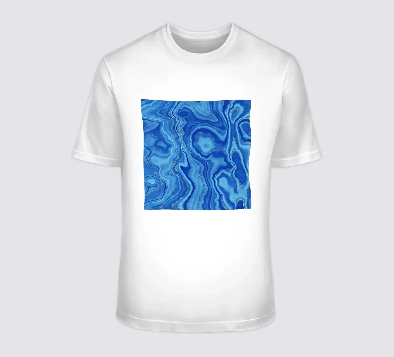 Texture agata blu 01 t-shirt da Gemstone Textures