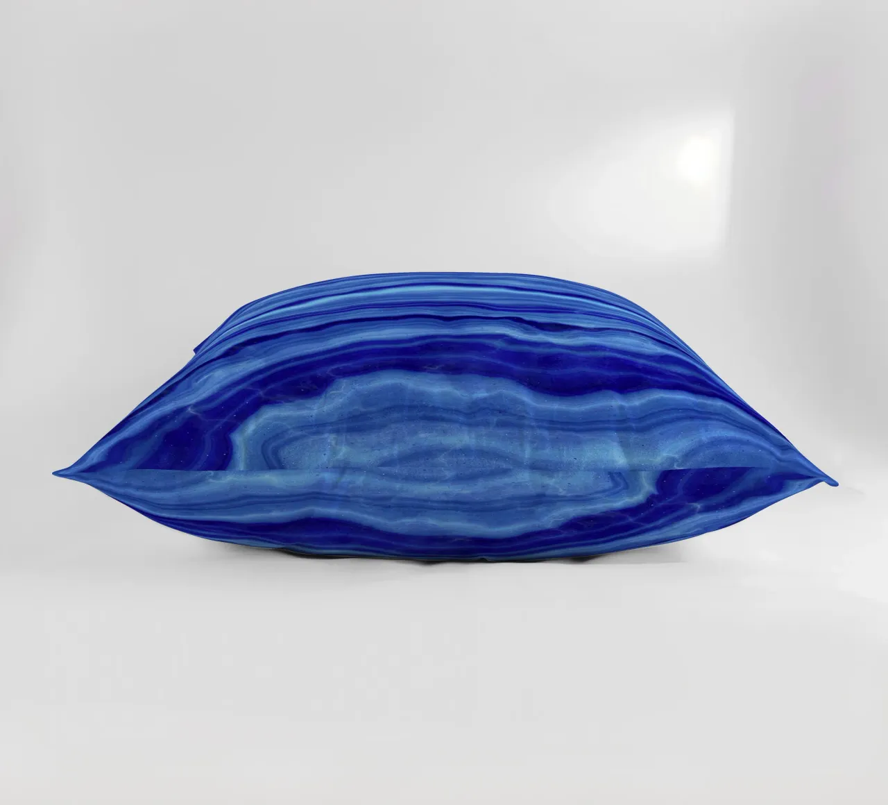 Texture agata blu 02 cuscino da Gemstone Textures
