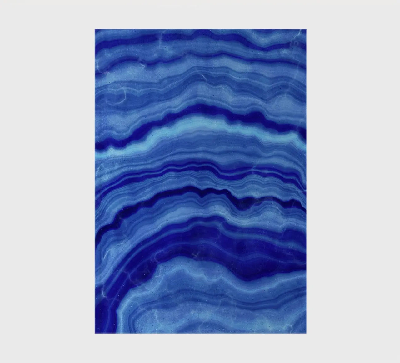 Blue Agate Texture 02 notebook by Gemstone Textures