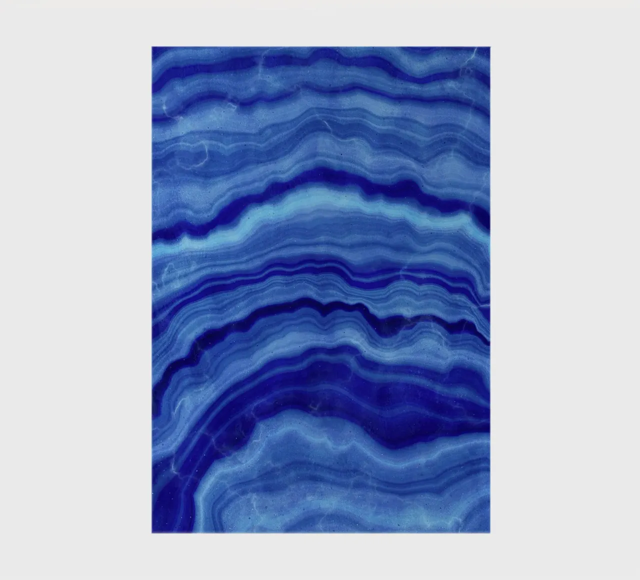 Blue Agate Texture 02 notebook by Gemstone Textures