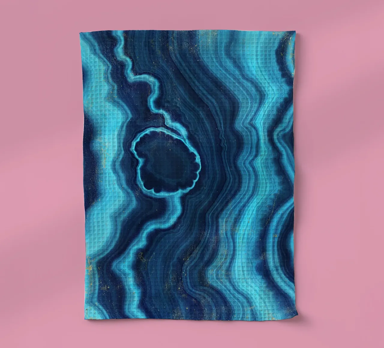 Texture d'agate bleue 03 torchon de Gemstone Textures