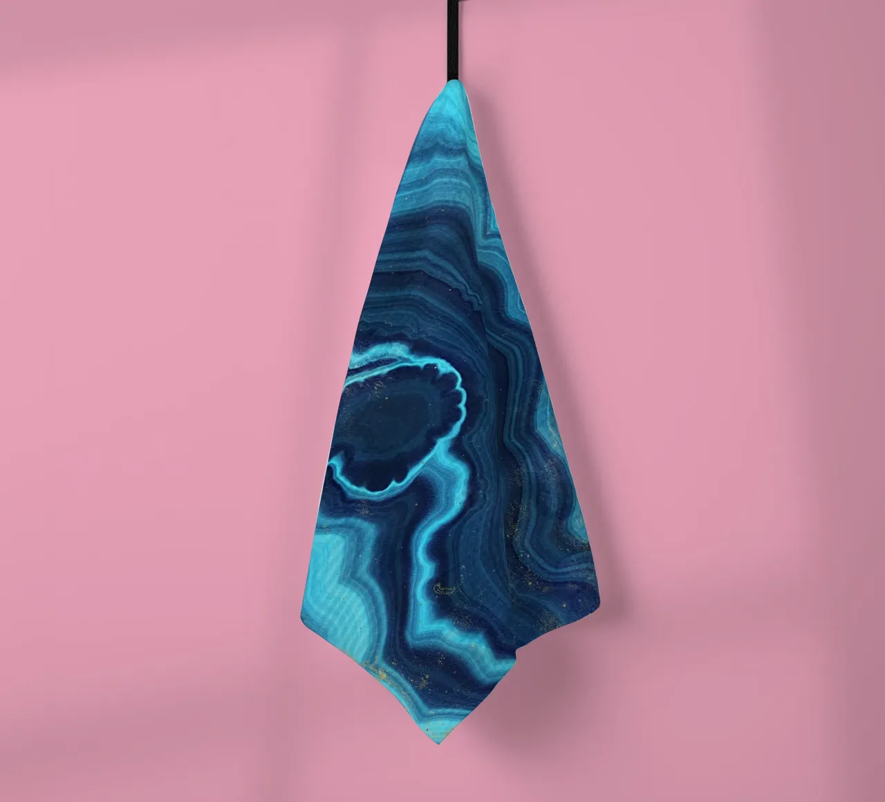Texture d'agate bleue 03 torchon de Gemstone Textures