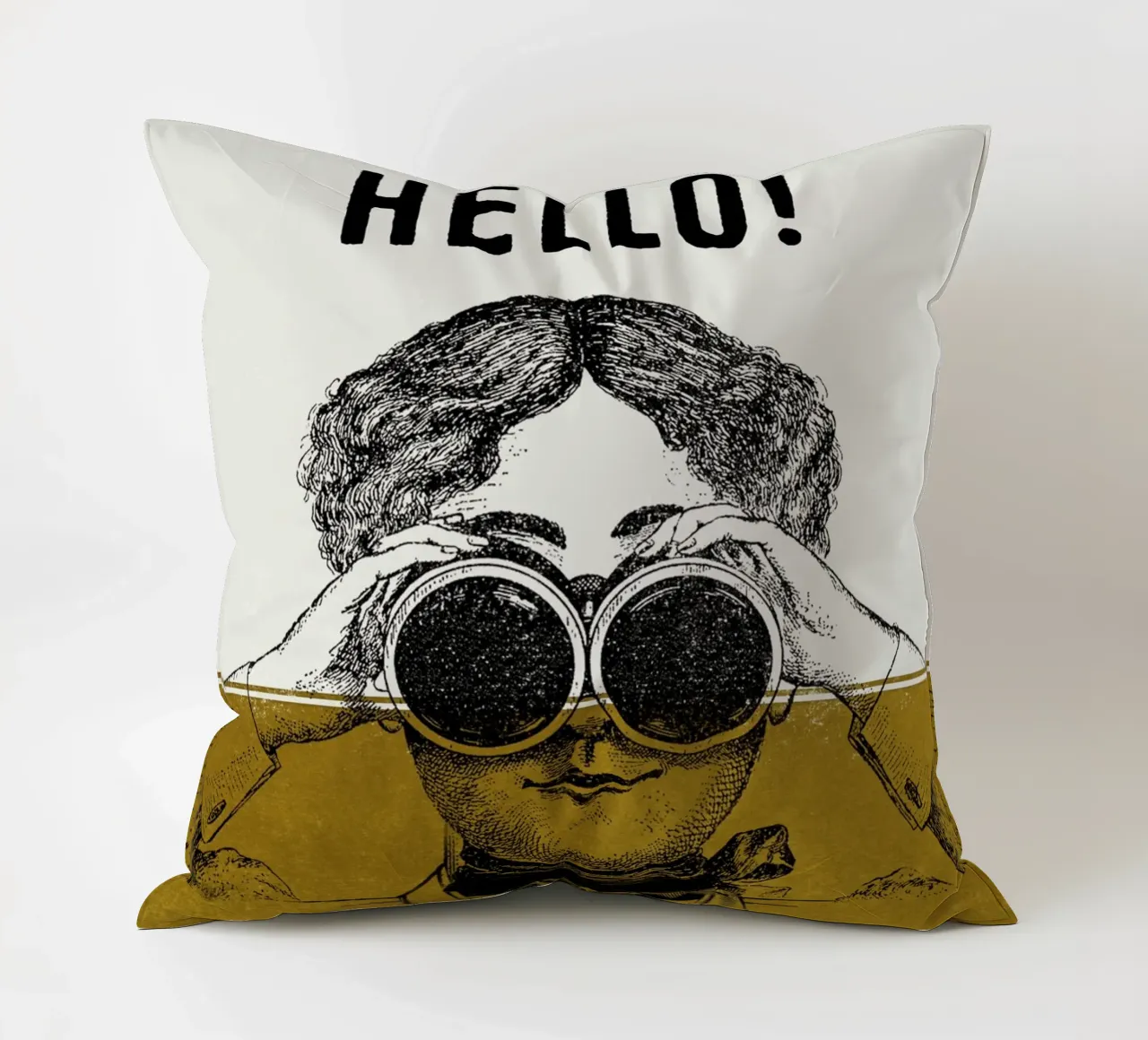 Hello cuscino da lazydaypaper