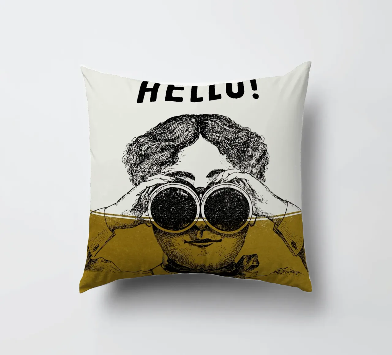 Hello cuscino da lazydaypaper