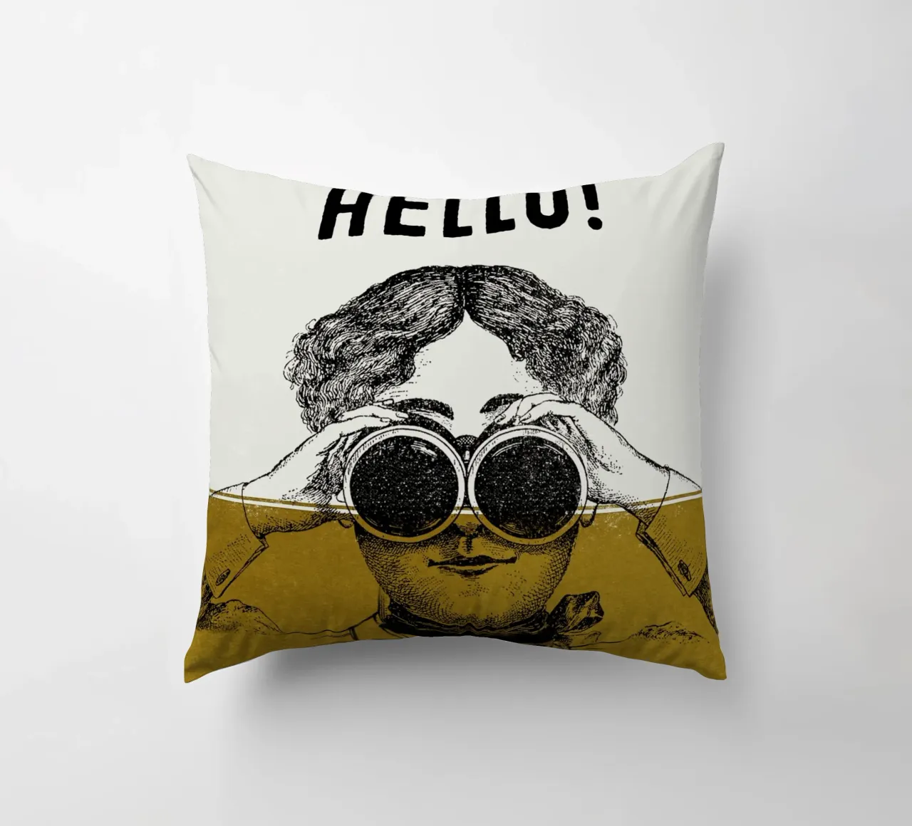 Hello cuscino da lazydaypaper
