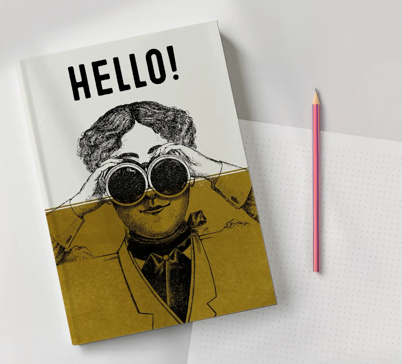 Hello notebook by lazydaypaper